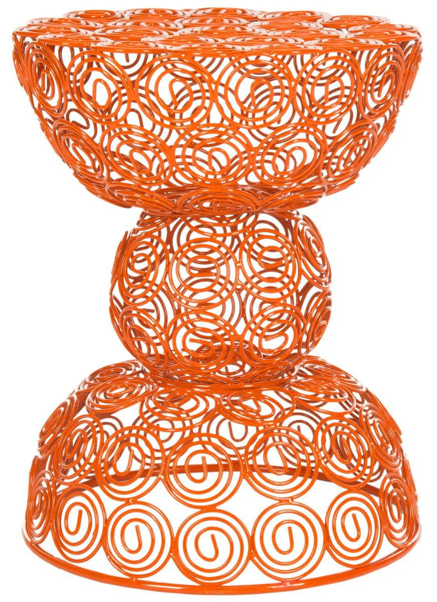 Green Iron Wire Stool R385326