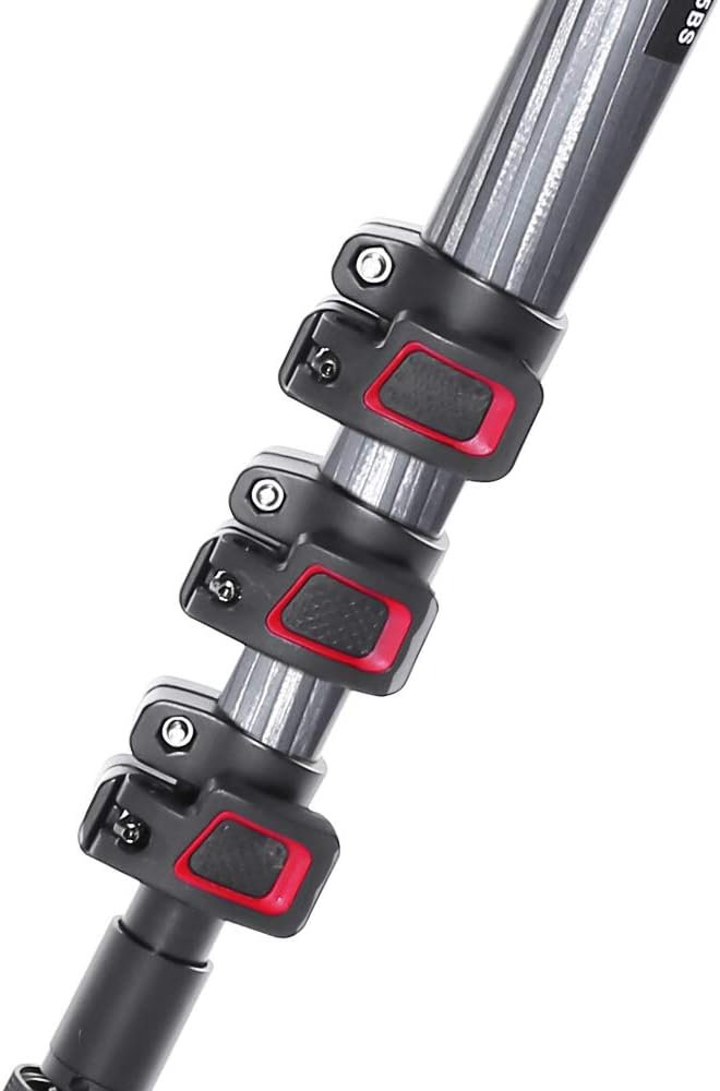Carbon Fiber Portable Fluid Head Camera Monopod R371082