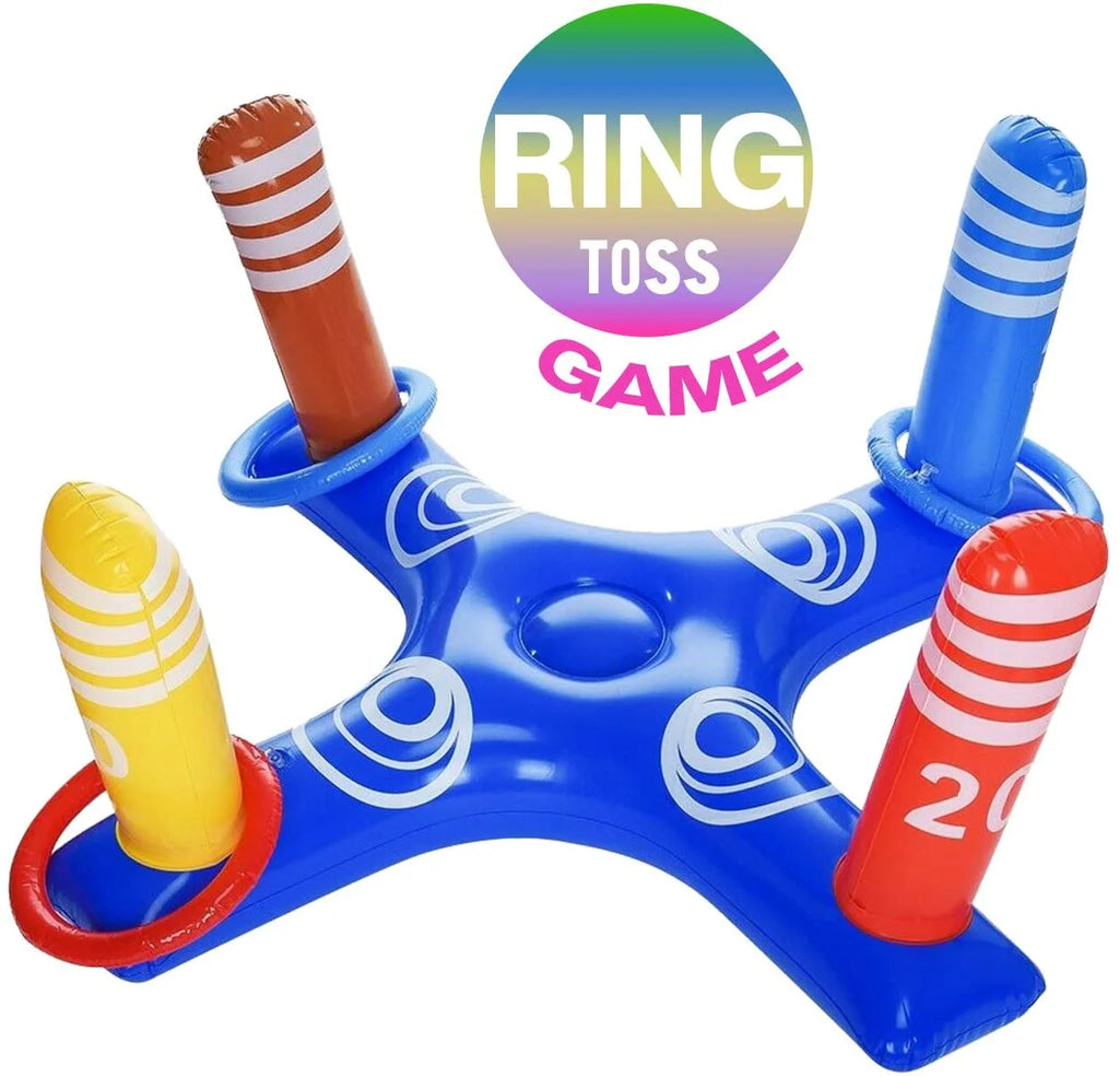 Pool Ring Toss Game with 4 Rings B2502