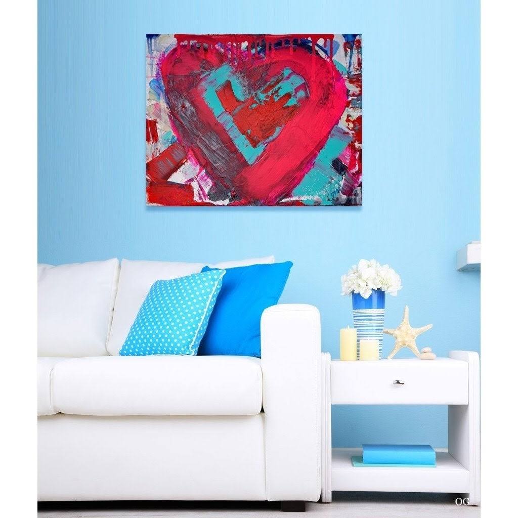 White Canvas Art J1067