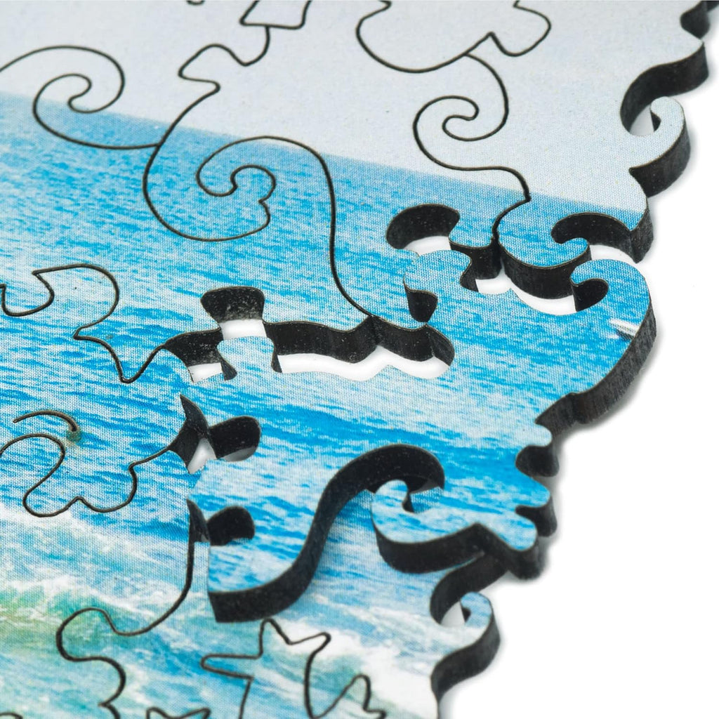 Wooden Puzzle Jigsaw, 125 pieces, 9 x 6.2 in C74496