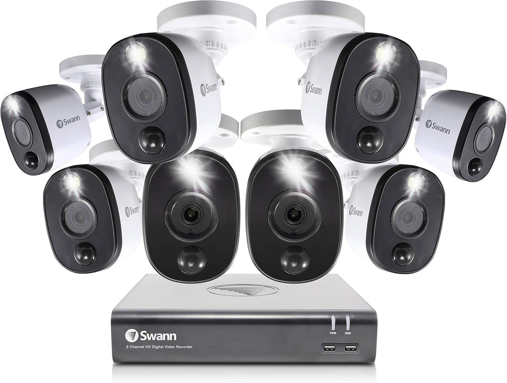 8 Channel 1080p HD DVR Security Camera System with 1TB Hard Drive X213