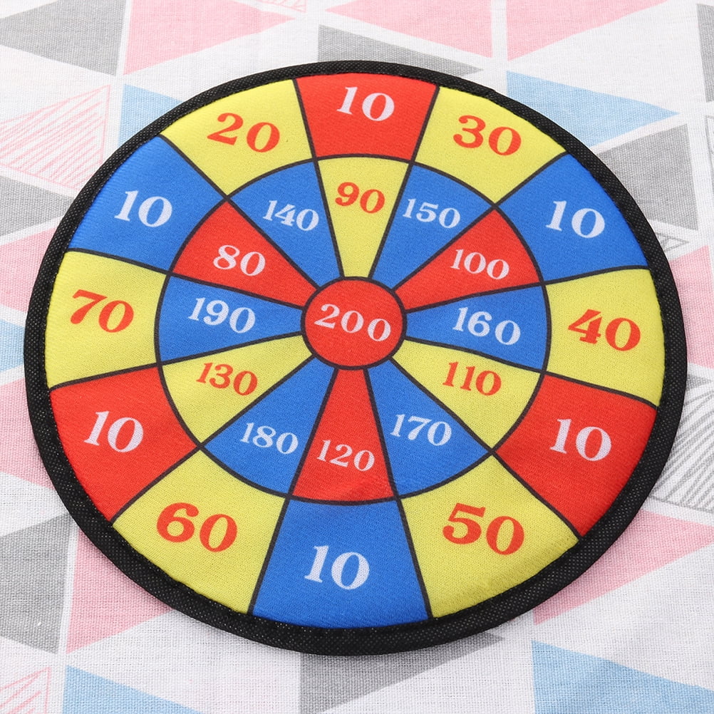 Self-adhesive Dartboard Toy Set with Darts Target, Balls, Darts F7080