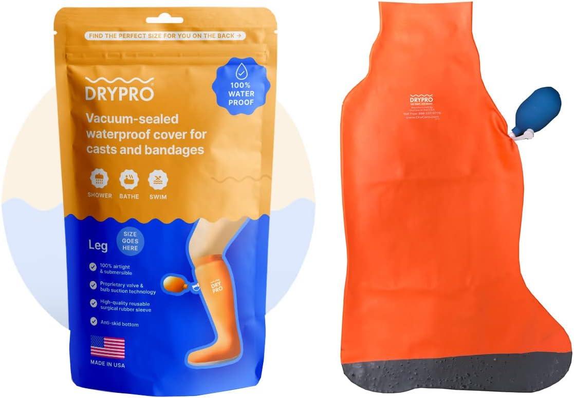 X-Small Pack of 2 Waterproof Full Leg Cast Cover O947108
