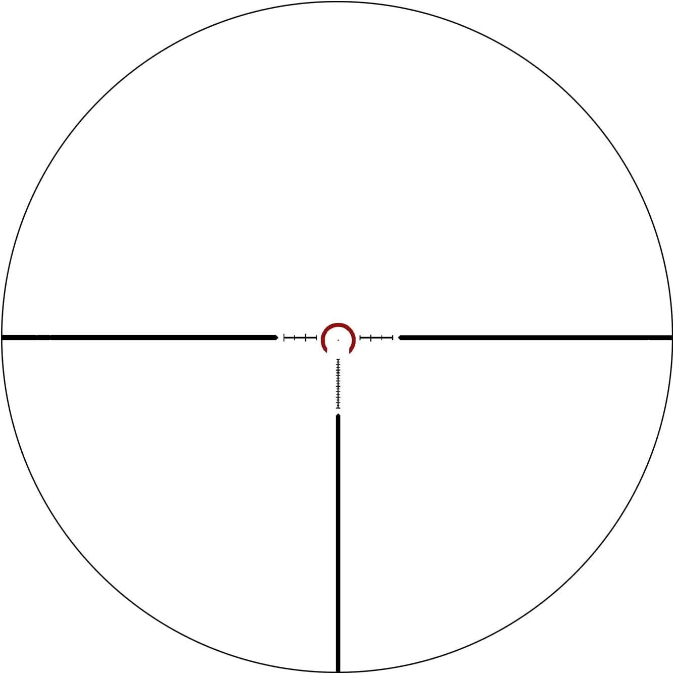 1-6x24 Second Focal Plane 30mm Tube Riflescopes F520