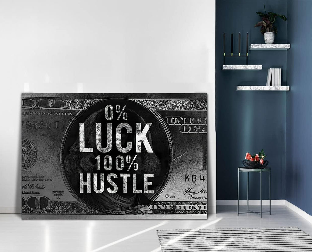 Framed Canvas Painting Motivational Quotes Artwork (30”Hx40”W) S16325