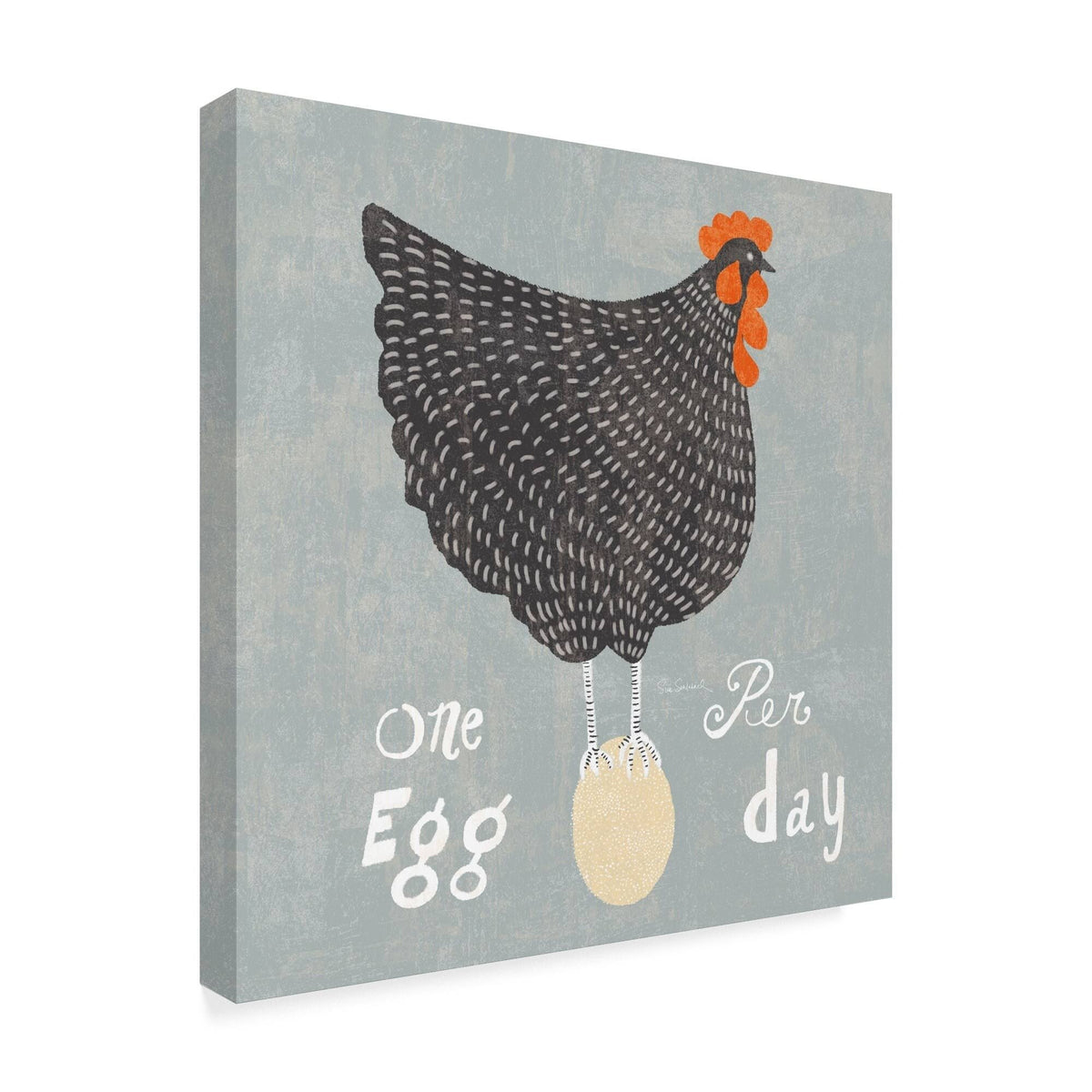 Fresh Eggs II Canvas Art B7820