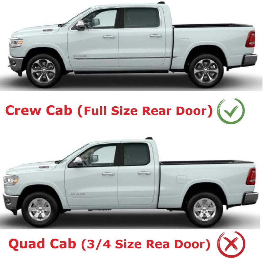 Smoke Tinted Side Window Vent Visor Deflectors Rain Guards 4 Piece Set E797