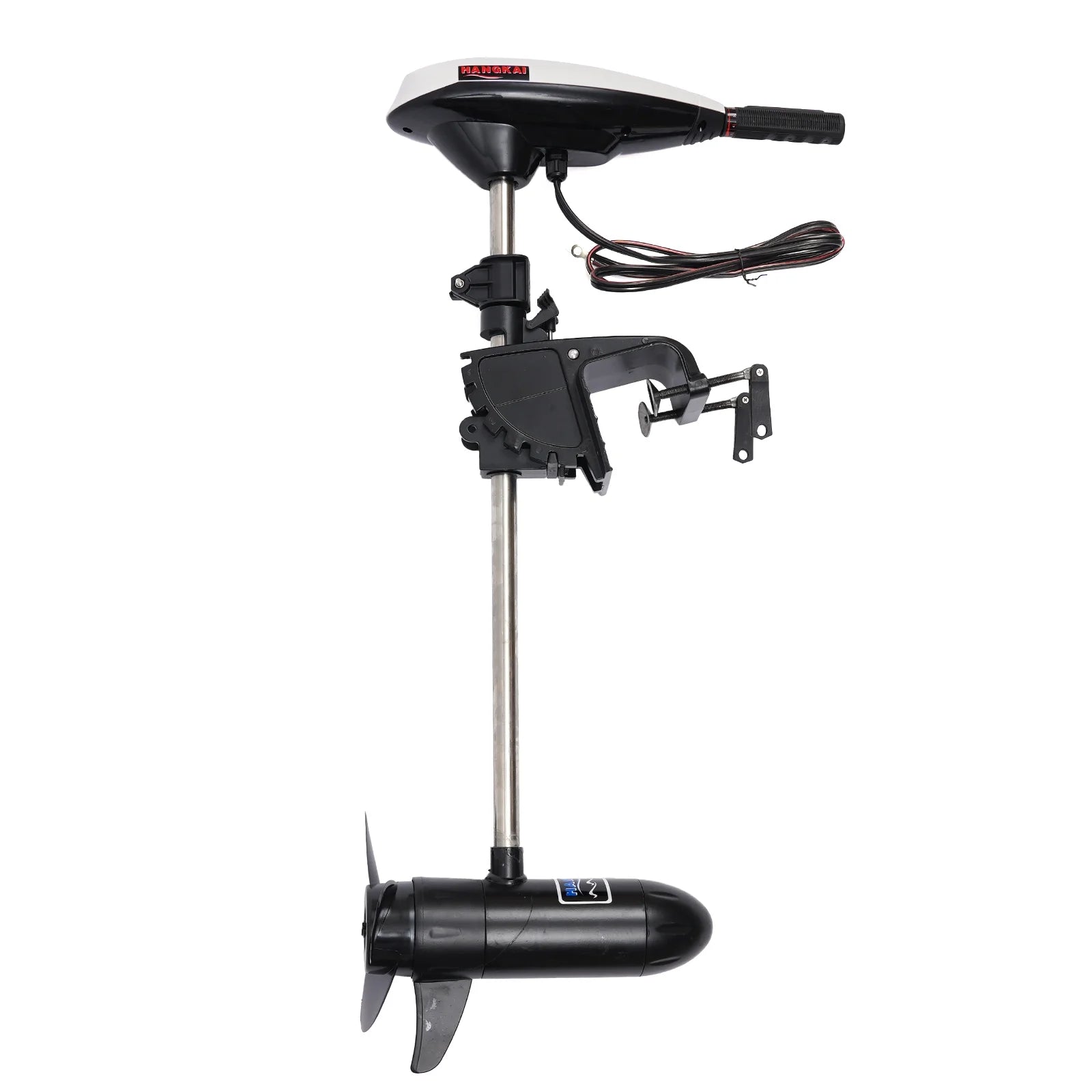 Electric Trolling Motor 45LBS Thrust 12V Boat Motor with Retractable Handle Y7557