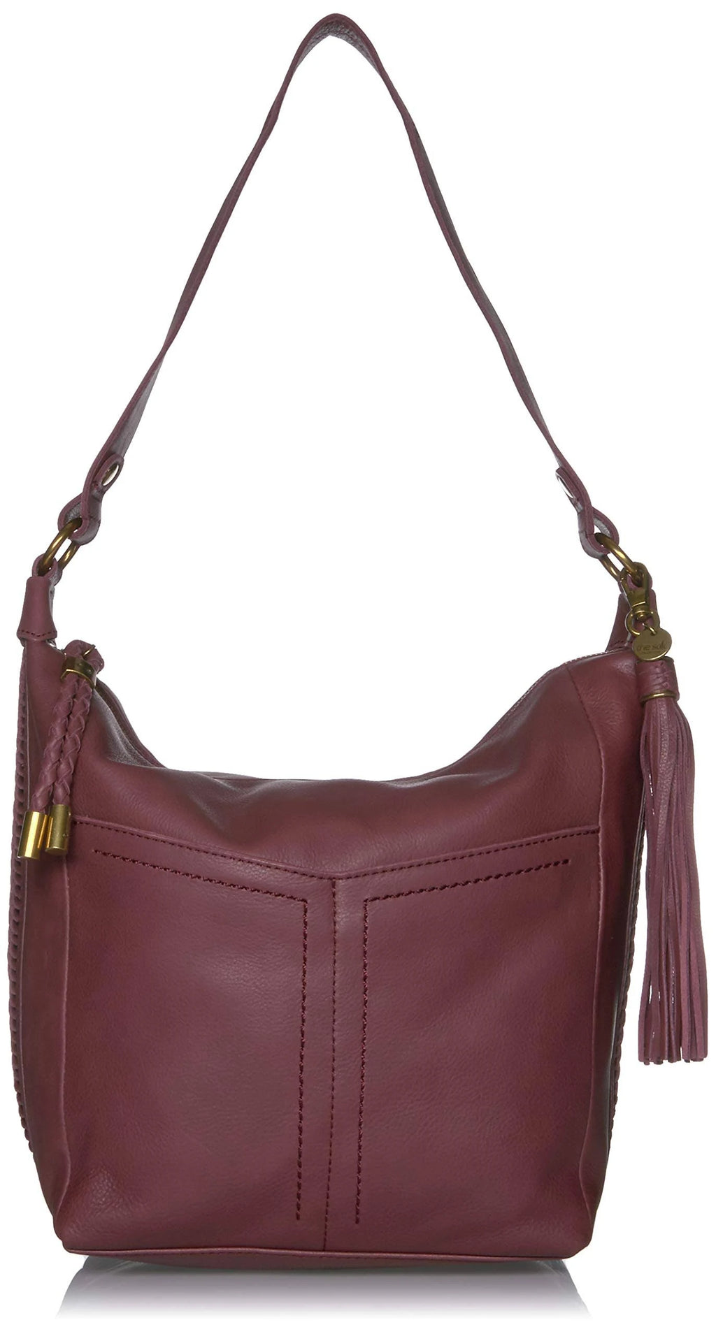 Cabernet Leather Bucket Bag D203281