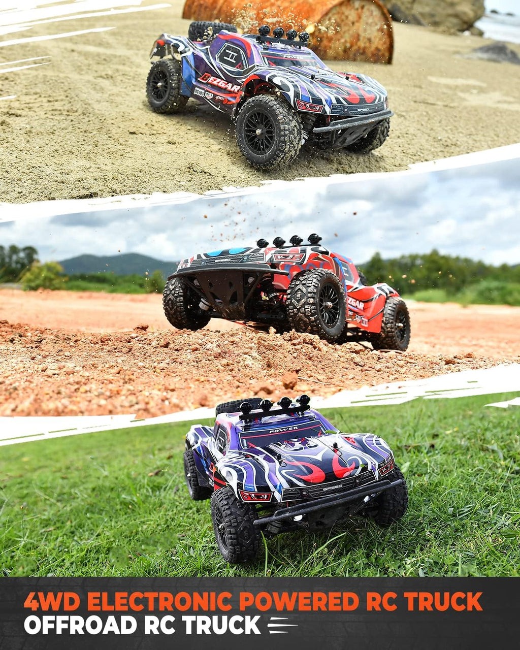 1:10 Scale 4WD Electric Remote Control Truck S1429