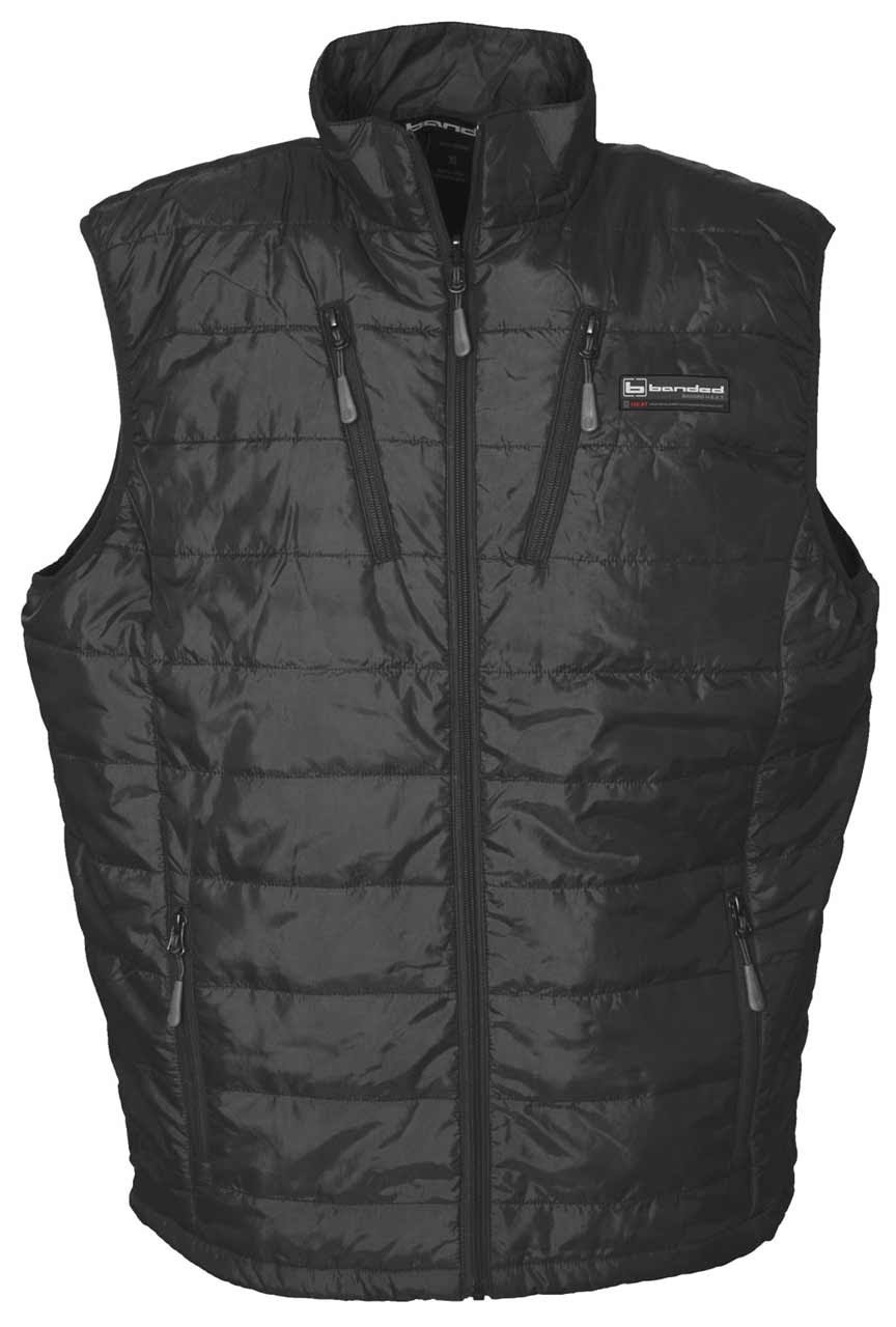 Black Insulated Vest S45623