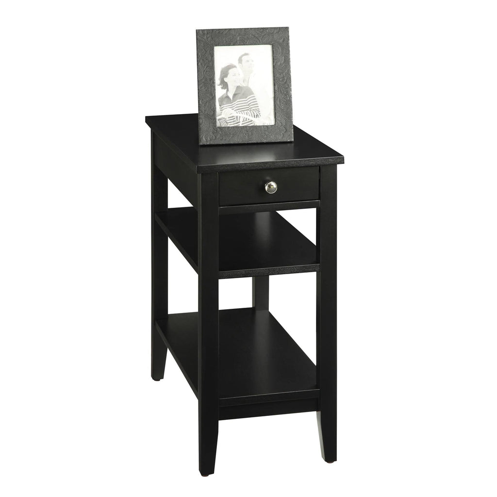 Three Tier End Table with Drawer Z967784