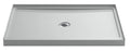 48" x 34" Single-Threshold Shower Base with Center Drain H3276