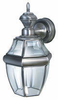Motion Activated Six-Sided Carriage Light in Silver H74164