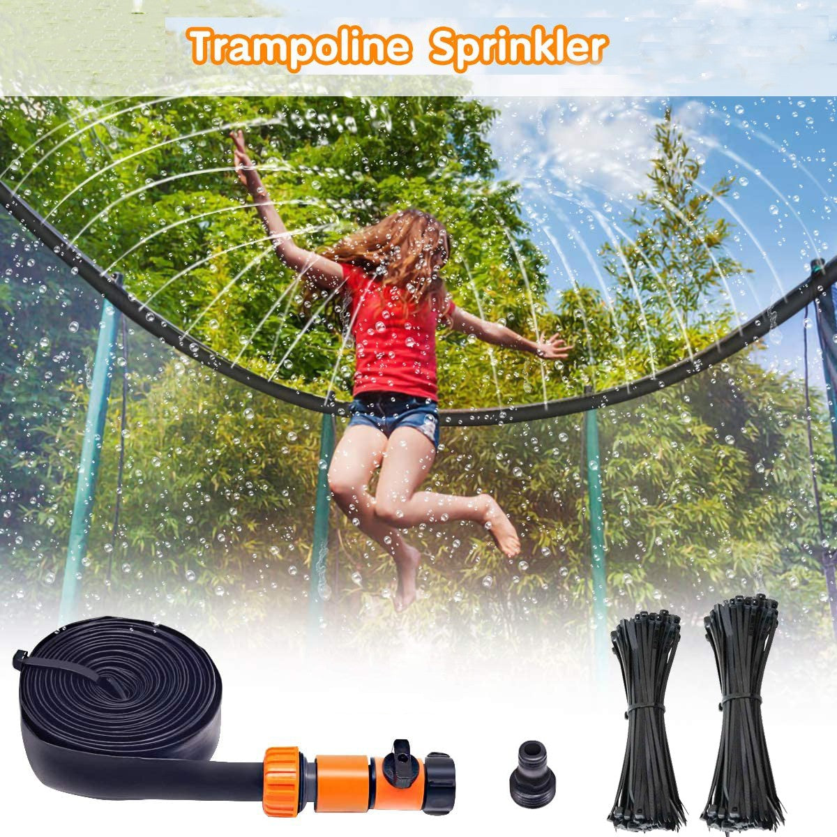 Outdoor Trampoline Sprinkler for Kids B59343