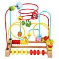 Wooden Beads Roller Montessori Toy Q557