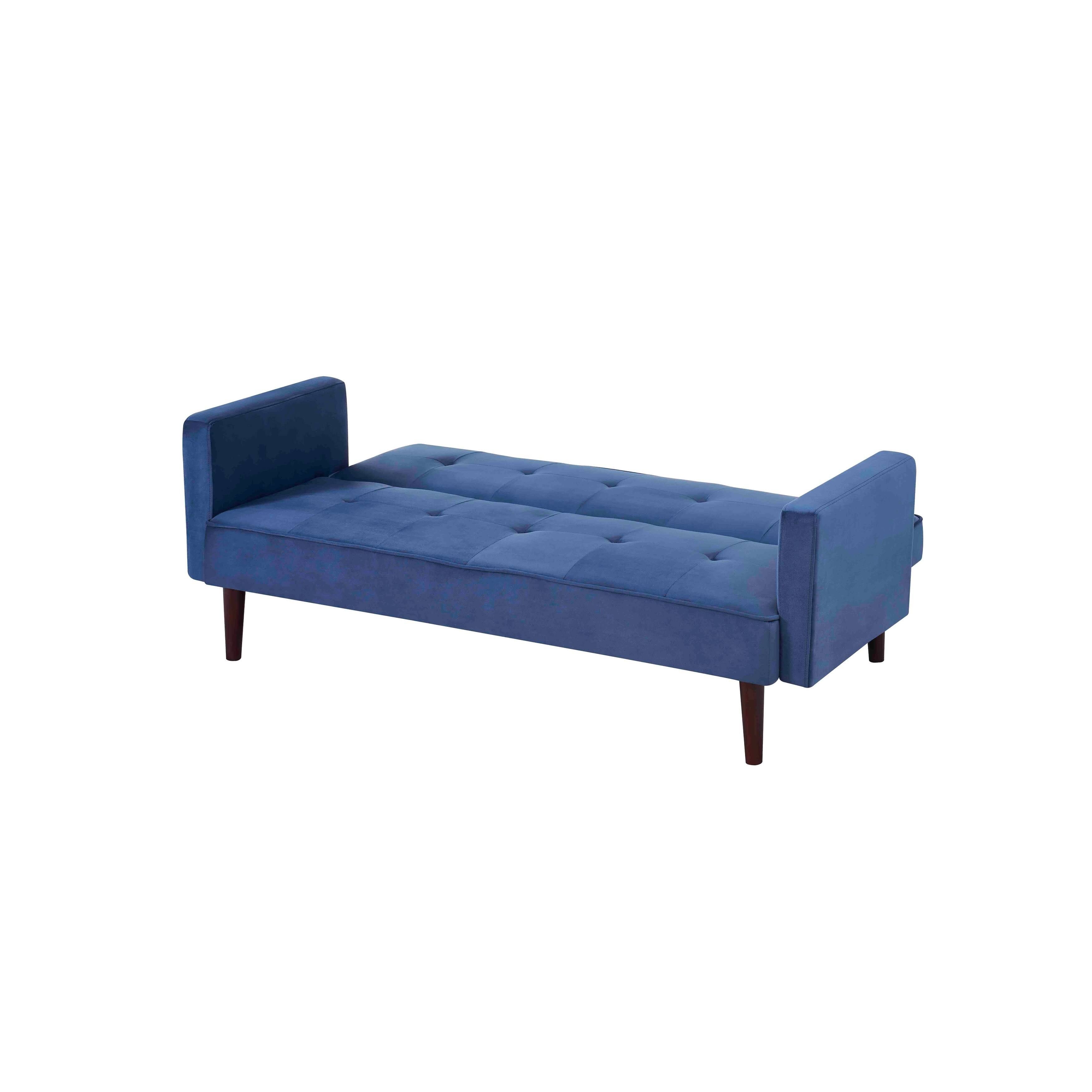 Tufted Velvet Sofa Bed Sleeper A71293