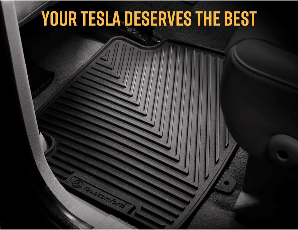 Cargo/Trunk Mat Black Heavy Duty Pack of 2 N48873