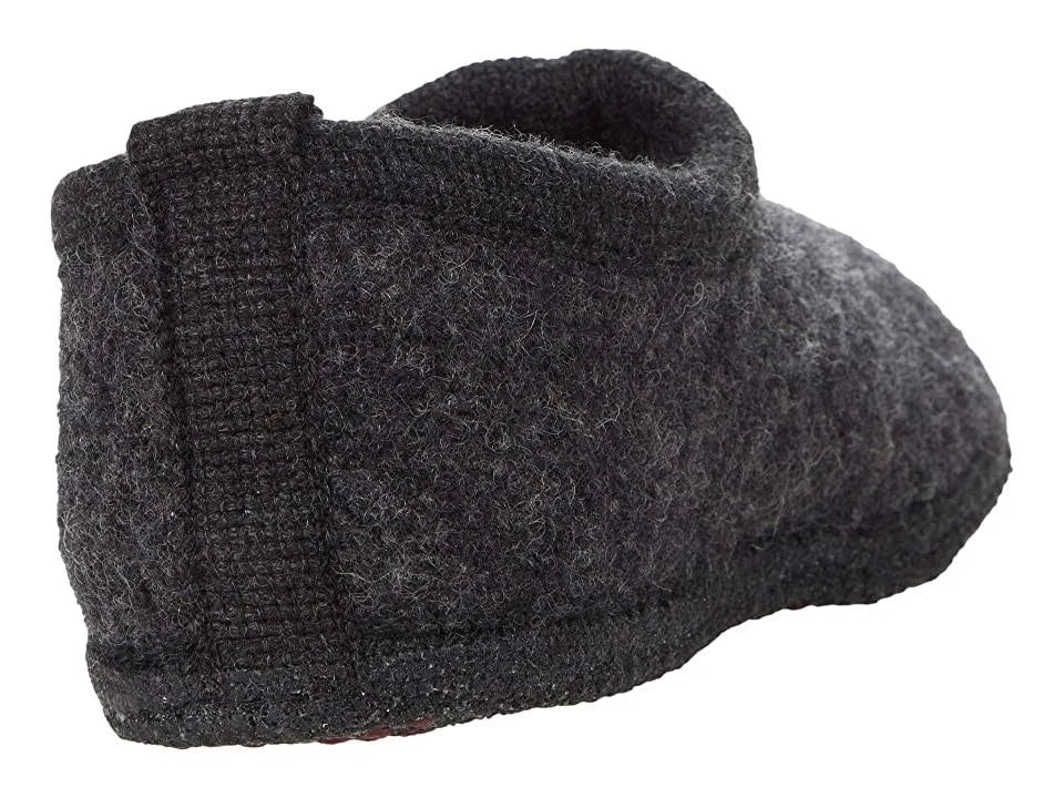 Charcoal Haflinger Slippers P940