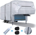 Ripstop Waterproof 5th Wheel Camper Cover with Adhesive Repair Patch C867