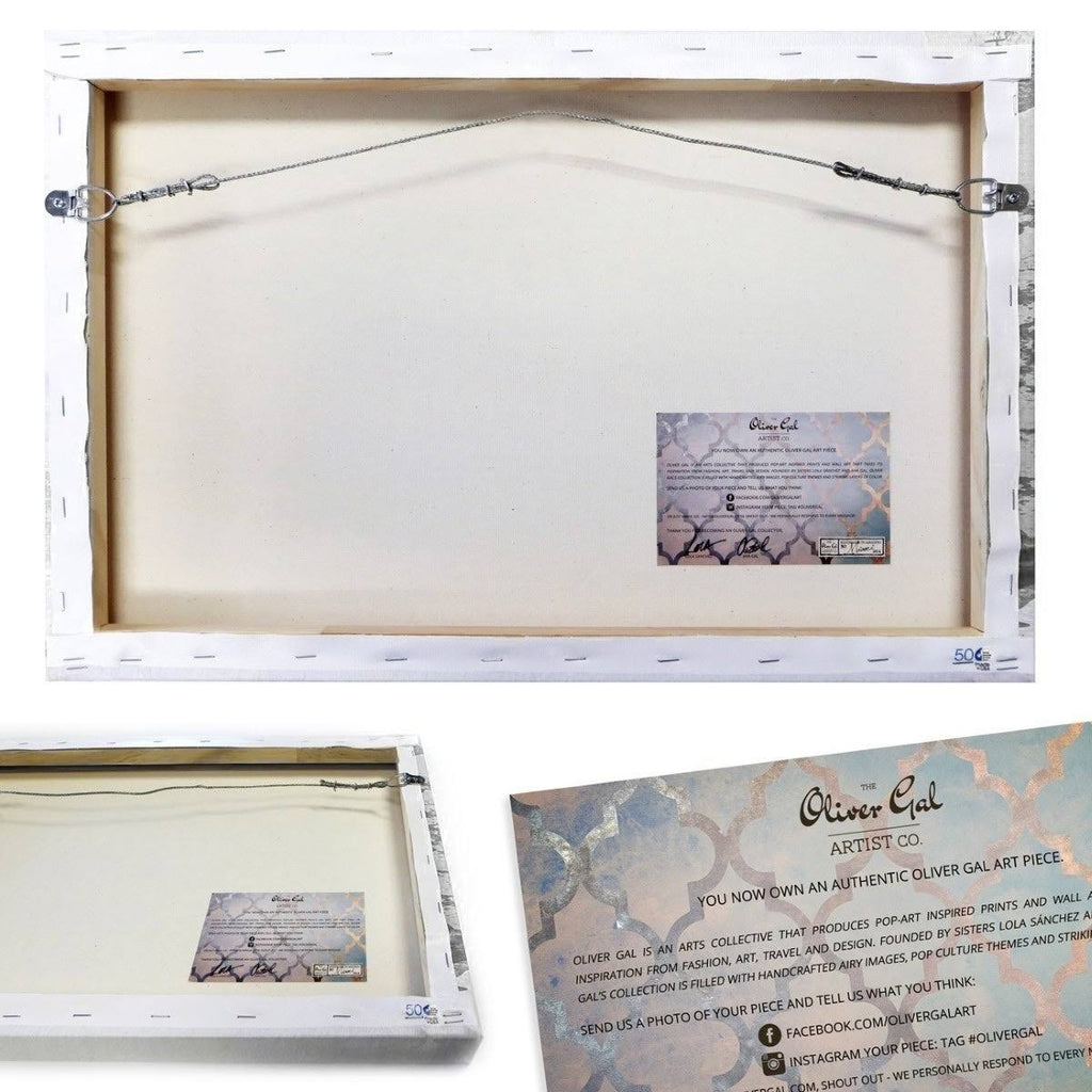 White Canvas Art J1067