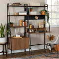 Mocha 2-Piece Desk and Storage Set I993790