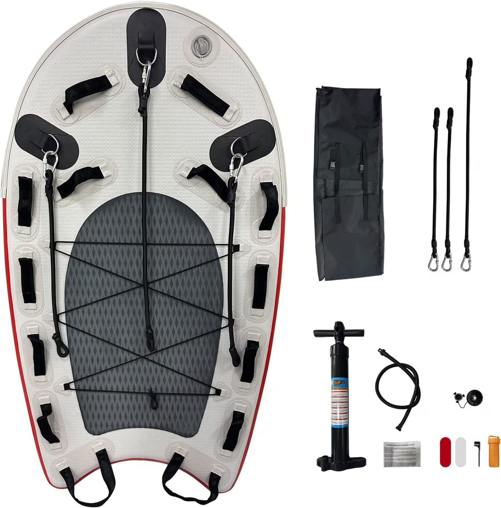PVC Inflatable Water Rescue Sled Floating Mat H8993