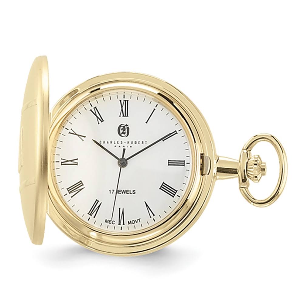 Gold-Plated Mechanical Pocket Watch V972