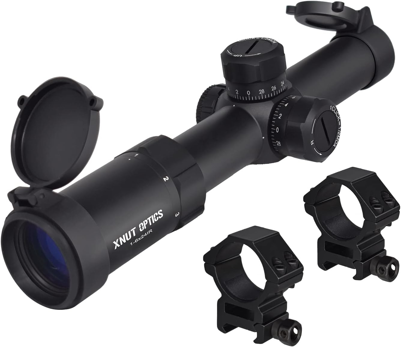 1-6x24 Second Focal Plane 30mm Tube Riflescopes F520