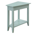 Wedge End Table Sea Foam T709