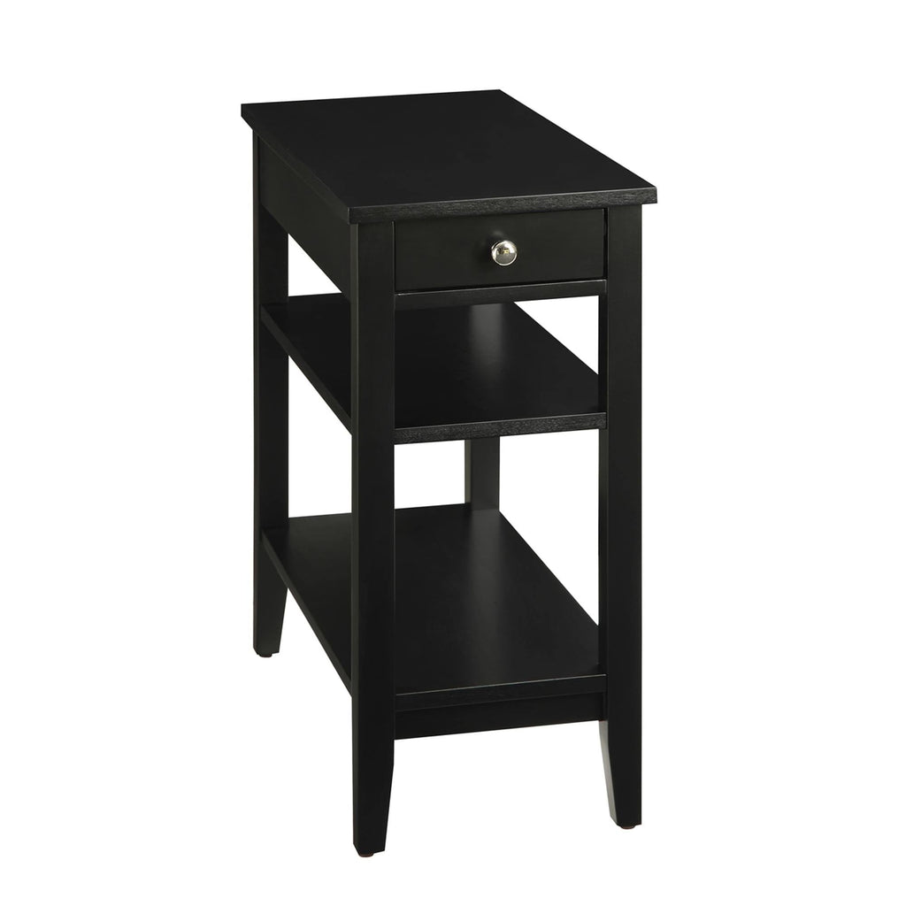 Three Tier End Table with Drawer Z967784