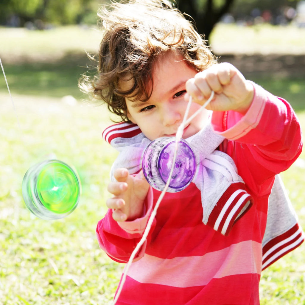 10 Pcs Mixed Colors Plastic Yo-yo Party Favors O42967