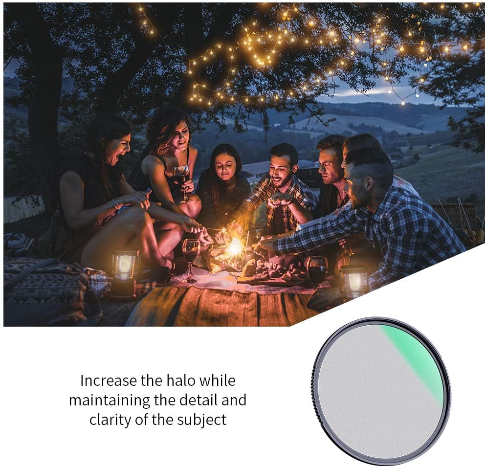 67mm Black Diffusion 1/4 Filter with 28 Multi-Layer Coatings Y128644