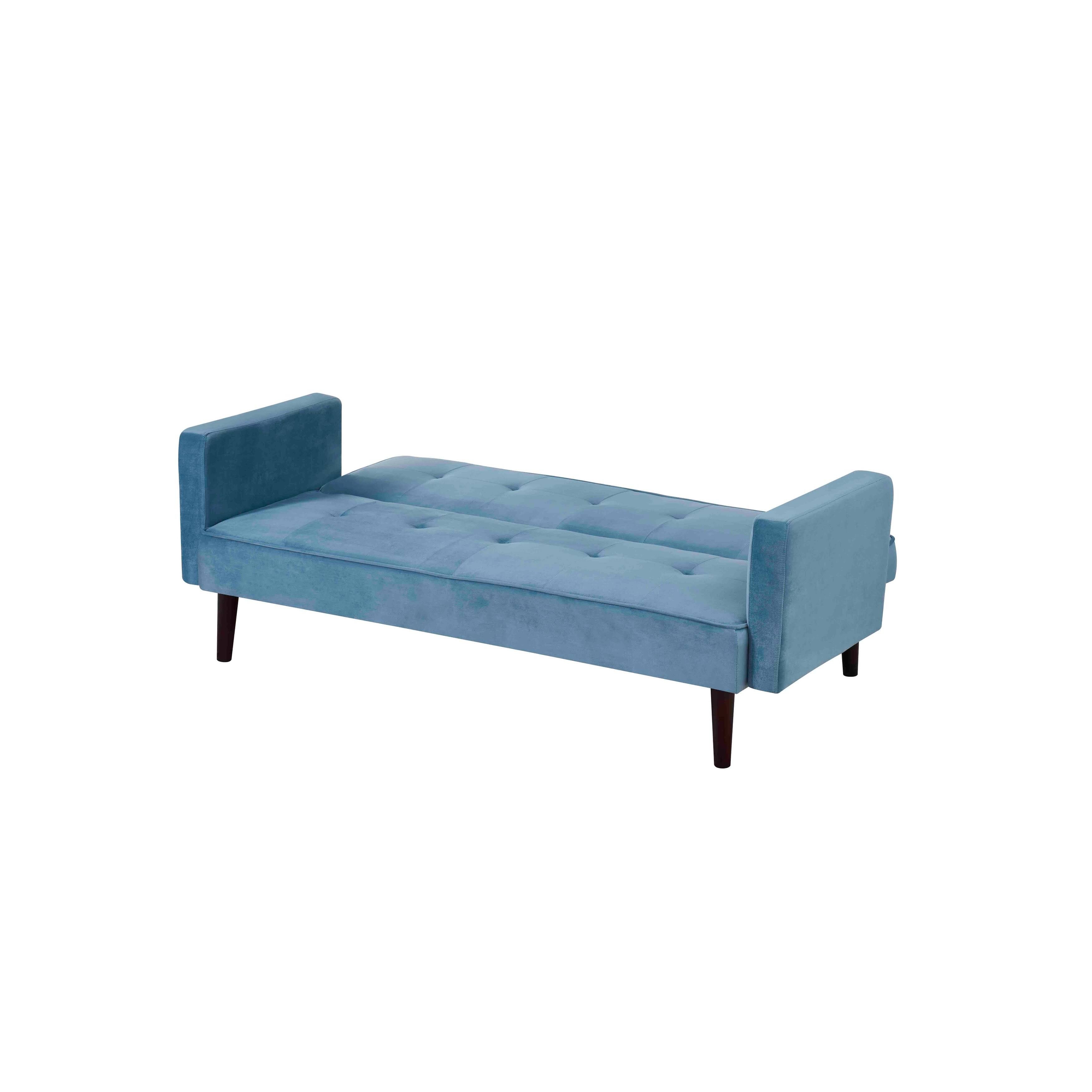 Tufted Velvet Sofa Bed Sleeper A71293