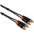 2 RCA Male to 2 RCA Male Stereo Audio Cable (50 ft) E741