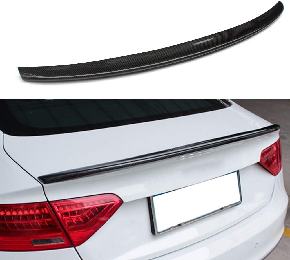 Carbon Fiber Rear Trunk Lip Spoiler R666