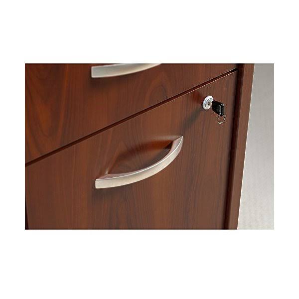 Natural Cherry 2-Drawer Mobile Filing Cabinet S43509