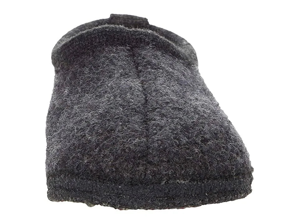 Charcoal Haflinger Slippers P940