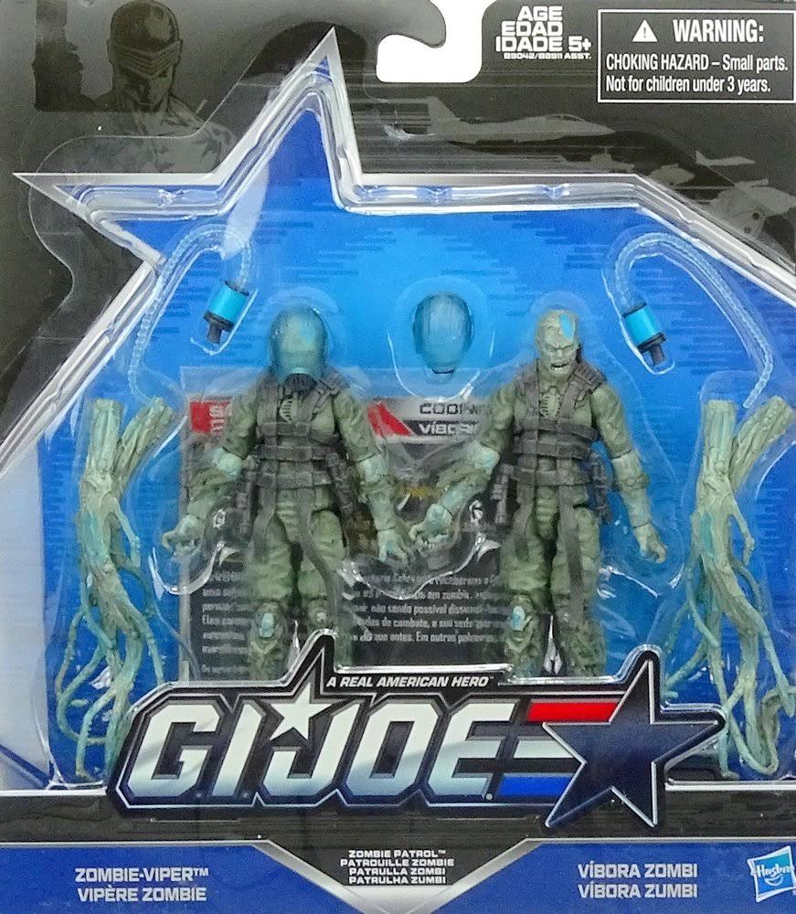 Zombie Patrol Action Figure Set, 3.75 Inches E215550